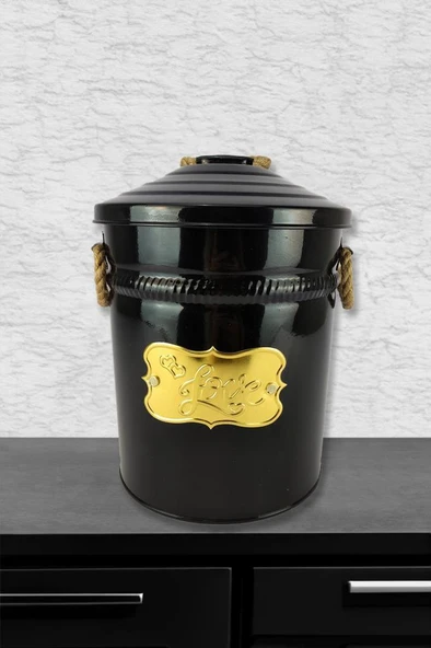 Digithome Çok Amaçlı Kapaklı Saklama Kabı 5 Lt Siyah – 900 – HYT C1-1-156 - 4