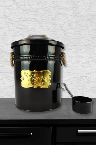 Digithome Çok Amaçlı Kapaklı Saklama Kabı 5 Lt Siyah – 900 – HYT C1-1-156 - 5