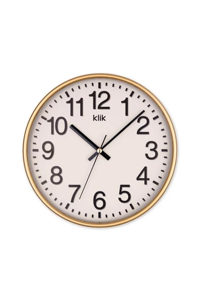 Digithome Venüs Minimalist Duvar Saati 26cm Gold K-VENUS-GOLD C320.230