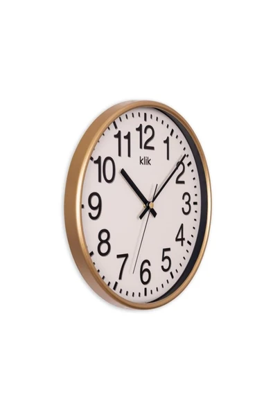 Digithome Venüs Minimalist Duvar Saati 26cm Gold K-VENUS-GOLD C320.230 - 4