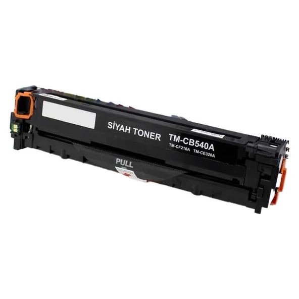 Hp 125A-CB540A Siyah Muadil Toner - Resim 2