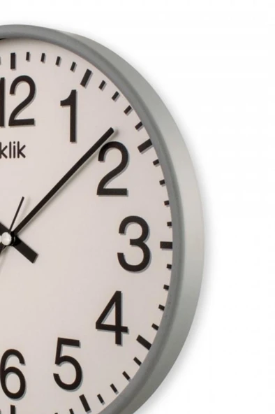 Digithome Venüs Minimalist Duvar Saati 26cm Gri K-VENUS-GRI C320.230 - 3