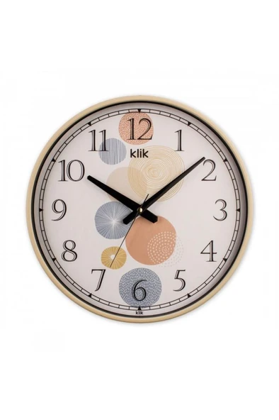 Digithome Simplex Yaz Dört Mevsim Dekoratif Duvar Saati 37.5cm Renkli K-SIMPLEX-YAZ C320.230