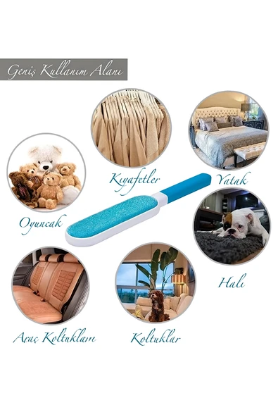 Sihirli 2’li Set Tüy ve Kıl Toplayıcı  Evcil Hayvan Sahiplerinin Kurtarıcısı - 7