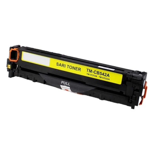 Hp 125A-CB542A Sarı Muadil Toner - Resim 2