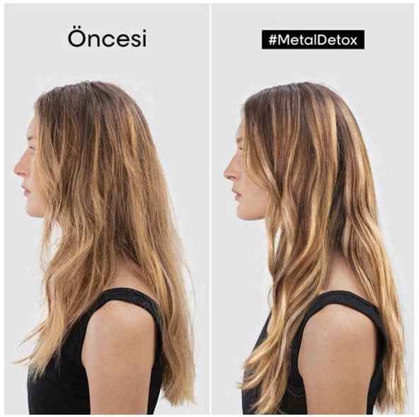 Loreal Professionnel Metal Detox İşlem Görmüş ve Yıpranmış Saçlar İçin Arındırıcı Şampuan 500 Ml - 4