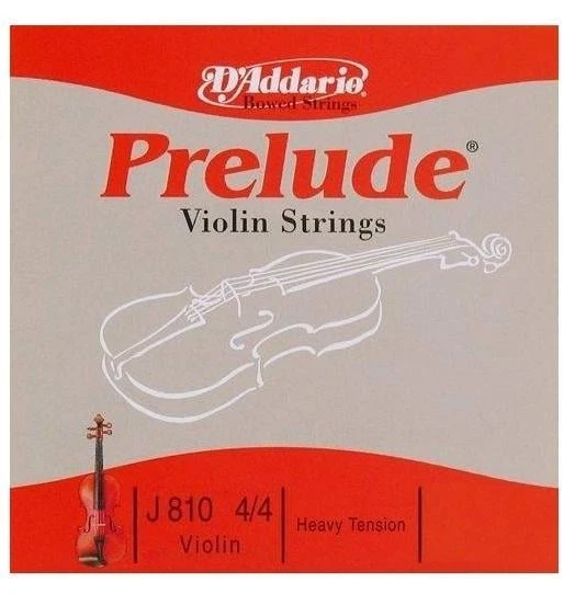 DADDARIO J81044HB10 KEMAN TEL SETİ, PRELUDE, 4/4, 10 SETLİK PAKET, HEAVY ürün görseli