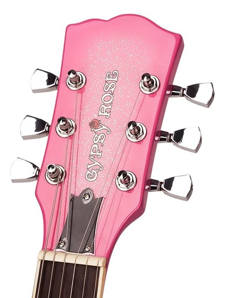 VALENCIA GRE2KCPK ELEKTRO GİTAR GYPSY ROSE SET - Resim 3