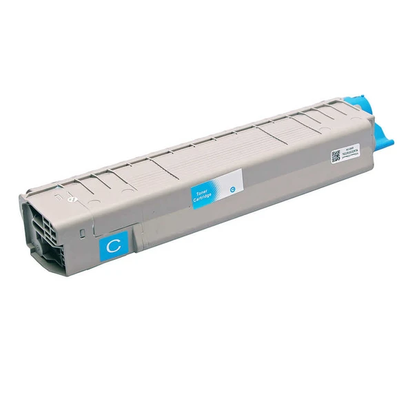 Oki C9600-42918963 Mavi Muadil Toner - Resim 2