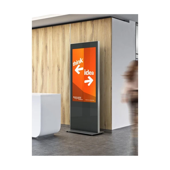Cletech C01 55" Digital Signage Totem + iiYama LH5560UHS-B1AG Signage Monitör - 3