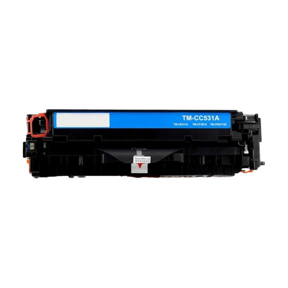 Canon CRG-718-2661B002 Mavi Muadil Toner - Resim 2