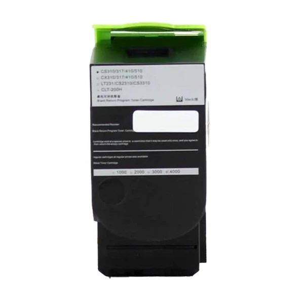 Lexmark CS310-70C8HK0 Siyah Yüksek Kapasiteli Muadil Toner - Resim 2