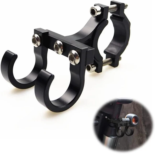 Sarissa 2147 Bisiklet Elektrikli Motosiklet Ve Scooter Alüminyum Gidona Takılan Taşıma Kancası ürün görseli