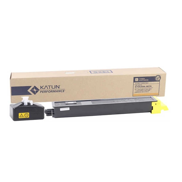 Kyocera TK-895-1T02K0ANL0 Sarı Katun Muadil Toner - Resim 2