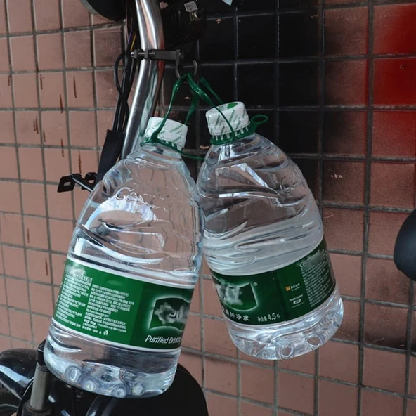 Sarissa 2147 Bisiklet Elektrikli Motosiklet Ve Scooter Alüminyum Gidona Takılan Taşıma Kancası - Resim 5