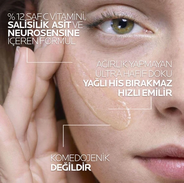 La Roche Posay Saf C12 Vitamini Işıltı Veren Serum 30 Ml - 2
