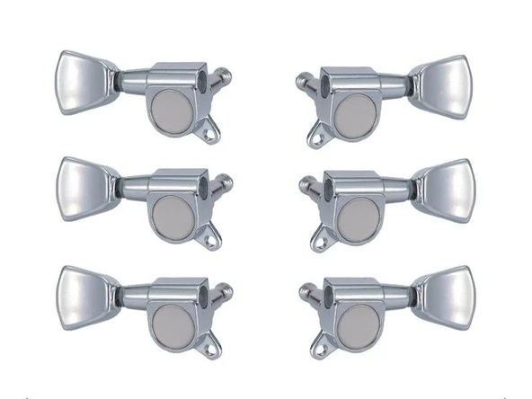 VALENCIA EMH7004CRR3L3 ELEKTRO GİTAR BURGUSU, 3 SAĞ+3 SOL, KROM ürün görseli