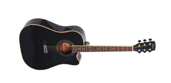 CORT AD880CEBK ELEKTRO AKUSTİK GİTAR, SİYAH, LADİN KAPAK ürün görseli