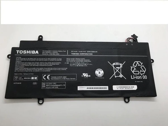 2. EL  Orjinal Toshiba PA5136U-1BRS Notebook Bataryası Pili
