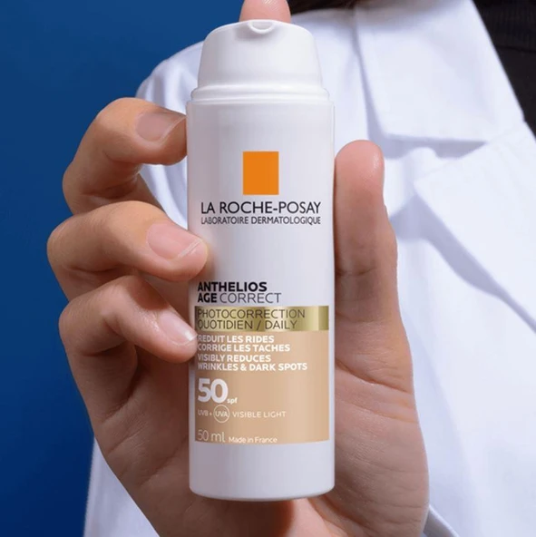 La Roche Posay Anthelios Age Correct Spf 50 Renkli Güneş Kremi 50 Ml - 4