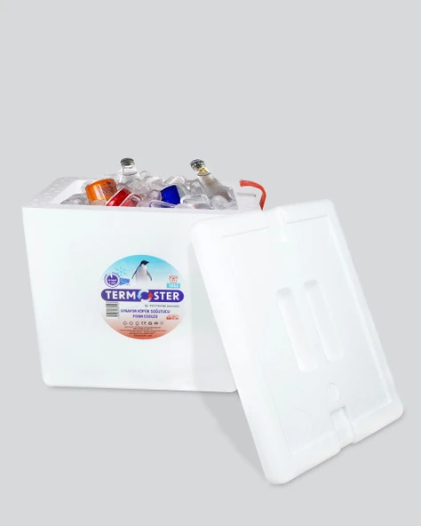 Kilitli Termoster Strafor Köpük Soğutucu 10 Lt - 5