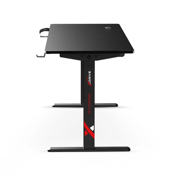 xDrive Rüzgar Oyuncu Masası Siyah (120x60) - Resim 2