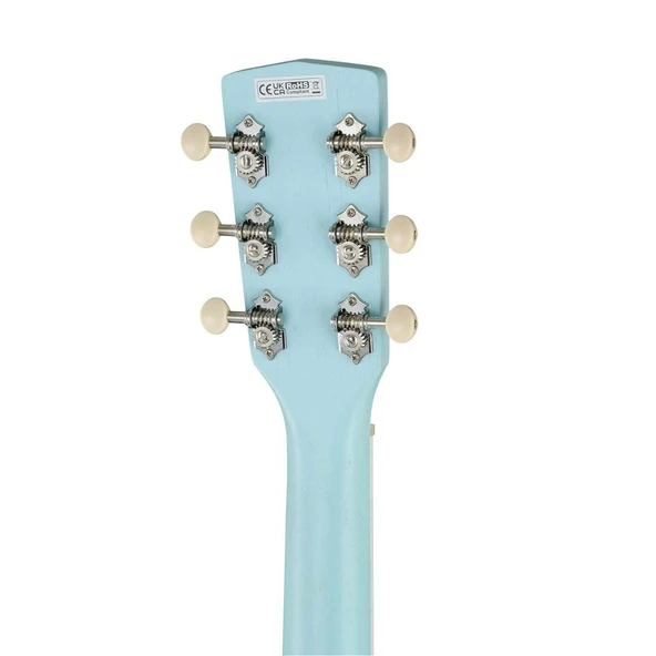 CORT JADE CLASSIC SKOP ELEKTRO AKUSTİK GİTAR, SKY BLUE OPEN PORE - Resim 5