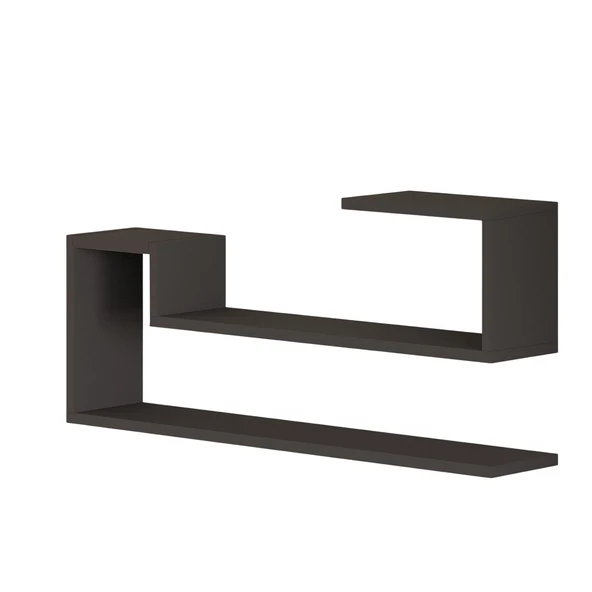 Ravi Dekoratif Duvar Rafı, Modern Kitaplık ve Raf Ünitesi - 4