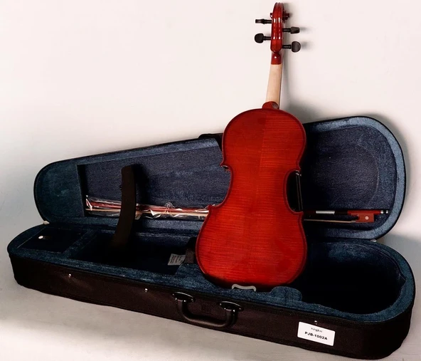 BAŞLANGIÇ KEMANI 4/4 KUTULU, ABANOZ KLAVYE - Resim 2