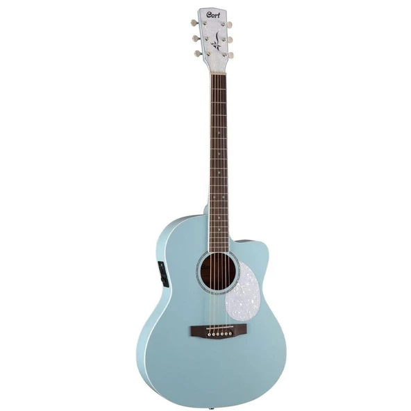 CORT JADE CLASSIC SKOP ELEKTRO AKUSTİK GİTAR, SKY BLUE OPEN PORE ürün görseli