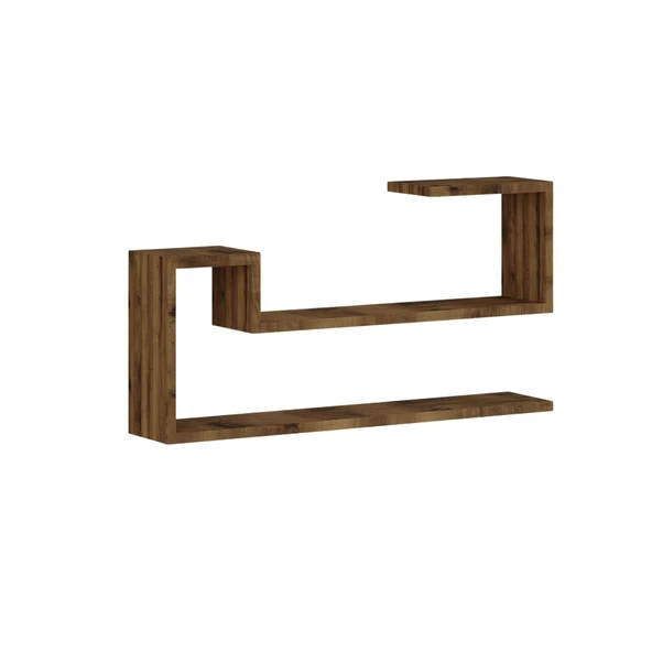 Ravi Dekoratif Duvar Rafı, Modern Kitaplık ve Raf Ünitesi - 4