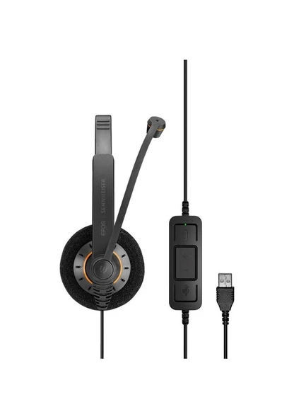 Sennheiser SC 60 USB ML Kablolu Çağrı Merkezi Kulaklığı - 2