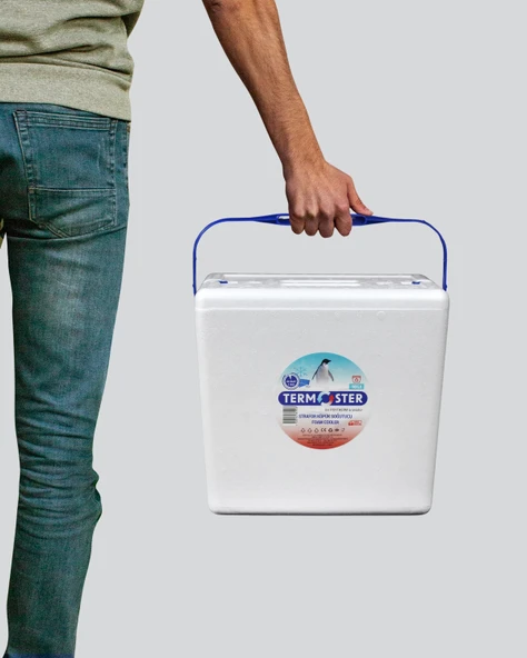 Termoster Strafor Köpük Soğutucu 10 Lt - 5