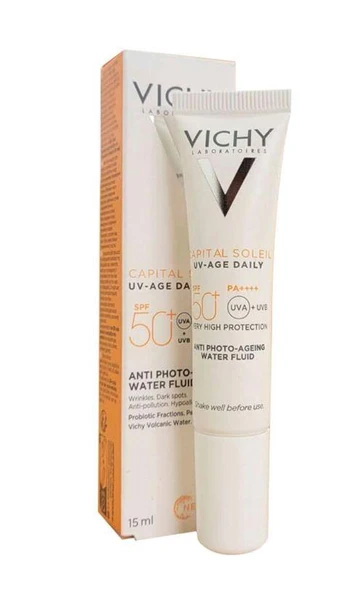 Vichy Capital Soleil Uv Yaşlanma Karşıtı Güneş Kremi Spf 50 15 Ml