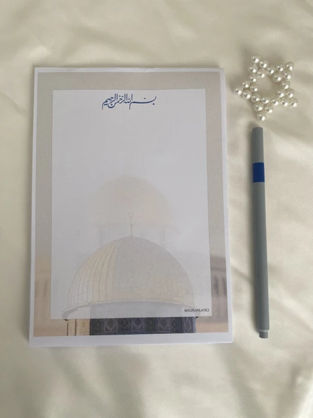 Kudüs Temalı Notepad