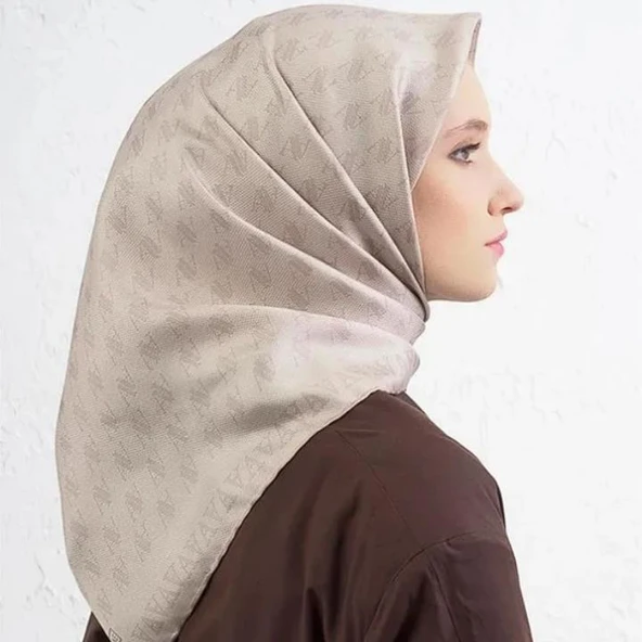 Armine E25Ka9412002 82 Saf İpek Eşarp - Resim 3