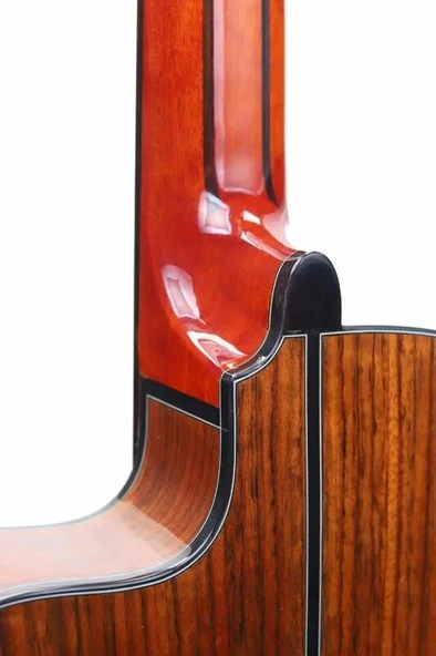 VALENCIA VC774TCE KLASİK GİTAR, 4/4, NATUREL MAT - Resim 6