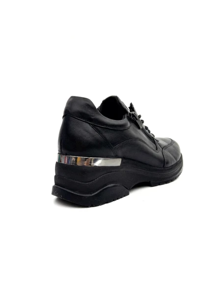 Venüs 2313081K Kadın Hakiki Deri Fermuarlı Feta Topuk Atom Günlük Ayakkabı - 6