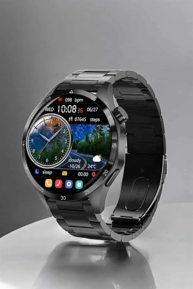 Akıllı Saat Sesli Görüşme, NFC Uyumlu, Bildirim Görme ve Uyku ve Sağlık Takibi - Resim 5