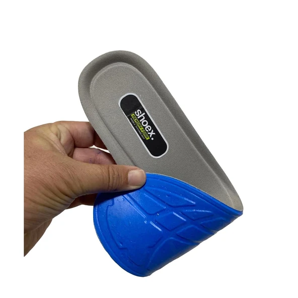 Ayakcenter Shoex Gri Memory Foam Insole Ayakkabı Tabanlık ürün görseli 1