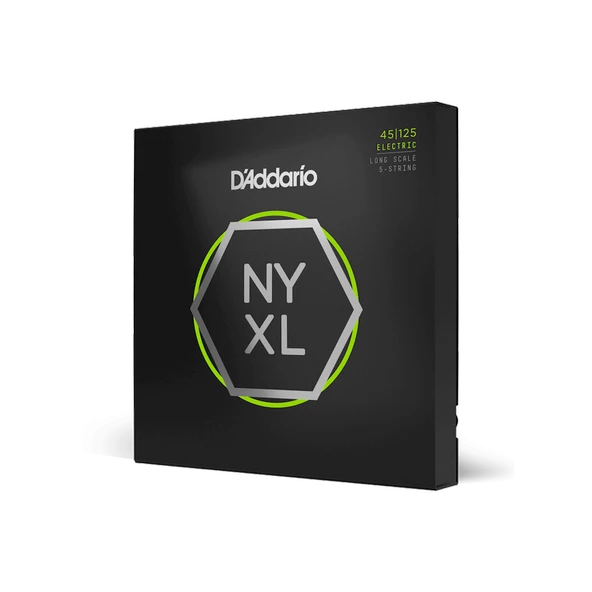 DADDARIO NYXL45125 BASS GİTAR TEL SETİ, NYXL SERİSİ, LONG SCALE, 5 TELLİ - 3