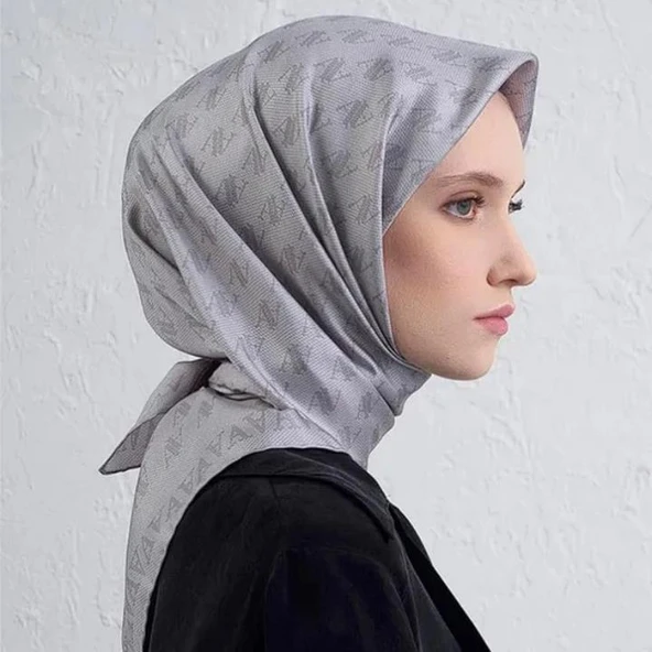 Armine E25Ka9412002 87 Saf İpek Eşarp - Resim 3