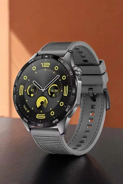 Akıllı Saat Bildirim Görme Amoled Ekran GPS Uyumlu Sesli Görüşme - Resim 4