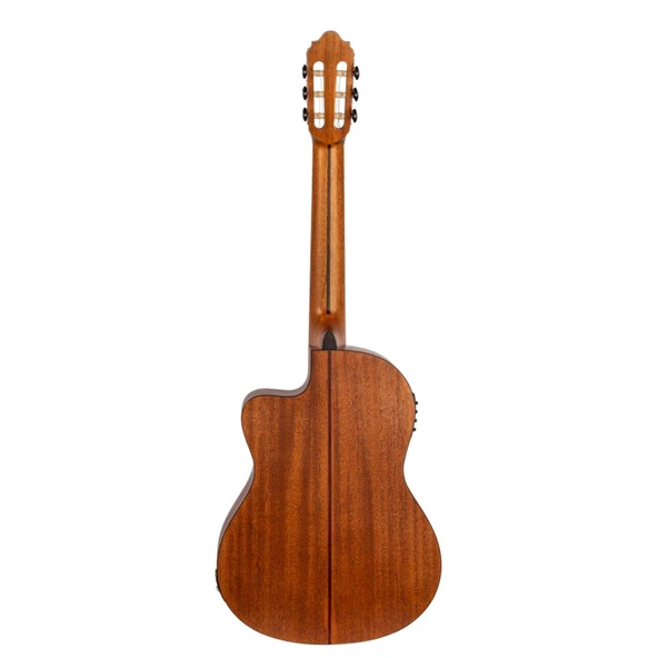 VALENCIA VC704CE ELEKTRO KLASİK GİTAR, CUTAWAY, 4/4, NATUREL - Resim 5