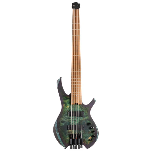 CORT SPACE5SDG BASS GİTAR, HEADLESS, 5 TELLİ, STAR DUST GREEN ürün görseli