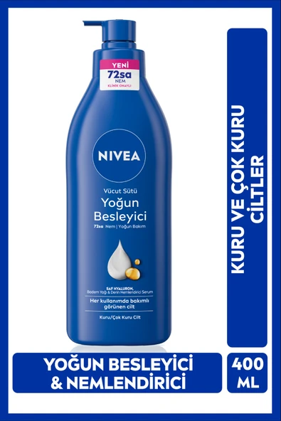 Nivea Yoğun Besleyici Vücut Sütü 400 ml ürün görseli
