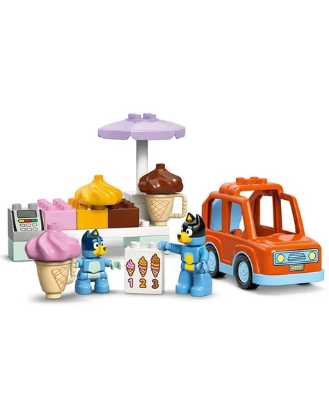 Lego Duplo Bluey ile Dondurma Gezisi 22 Parça 10458 - 2