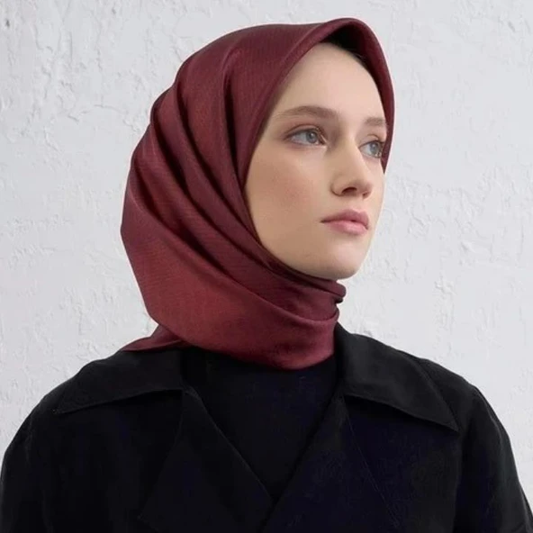 Armine E25Ka9412002 04 Saf İpek Eşarp - Resim 3