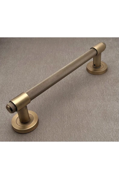 Punch Zamak A213 Mat Antik Sarı Çekme Kol Sürgülü Kapı Çekme Kolu 25 Cm 1 Adet ürün görseli