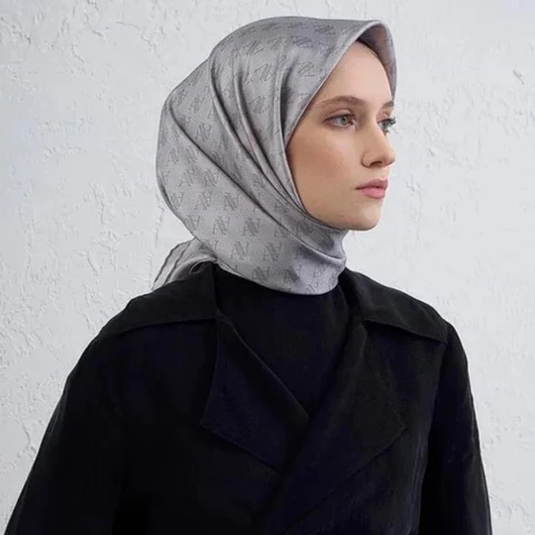 Armine E25Ka9412002 87 Saf İpek Eşarp - Resim 2